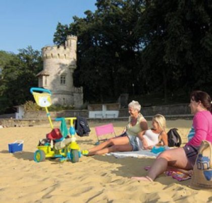 Image of the Appley Beach, Ryde Cow