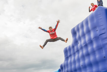 IOW Aqua Park jump 2