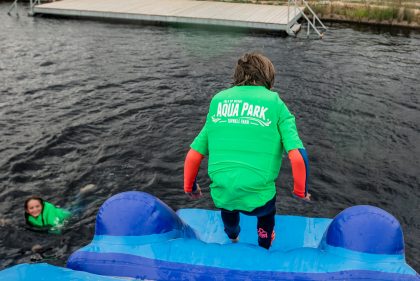 IOW Aqua Park jump 3