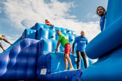 IOW Aqua Park team building