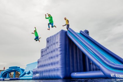 IW Aqua Park at Tapnell Farm Mount Rainer