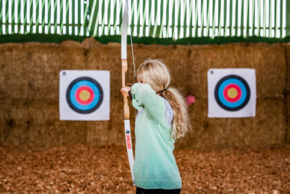 Image of the Archery & Axe Throwing Cow