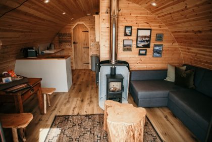 Tapnell Farm Modulog Living area