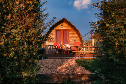 Toms Eco Lodge Eco Pod quick peak