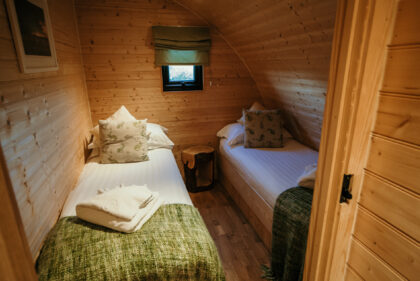 Toms Eco Lodge Tapnell Farm Modulog Twin
