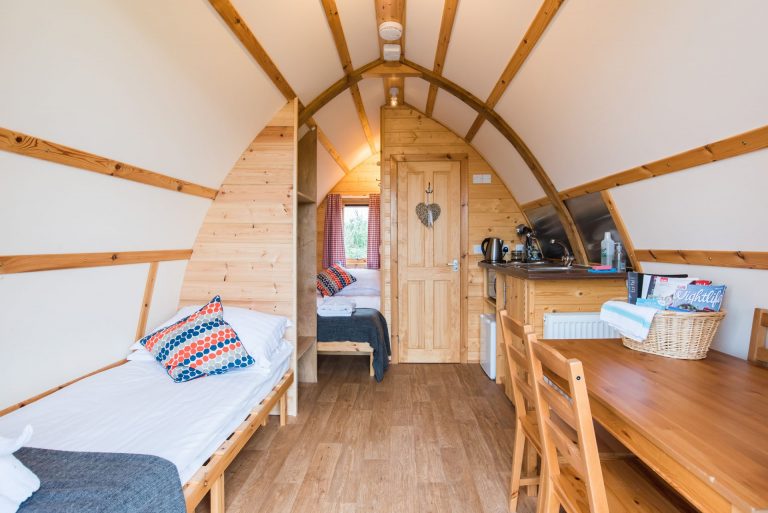 Toms Eco Lodge Eco Pod interior 2