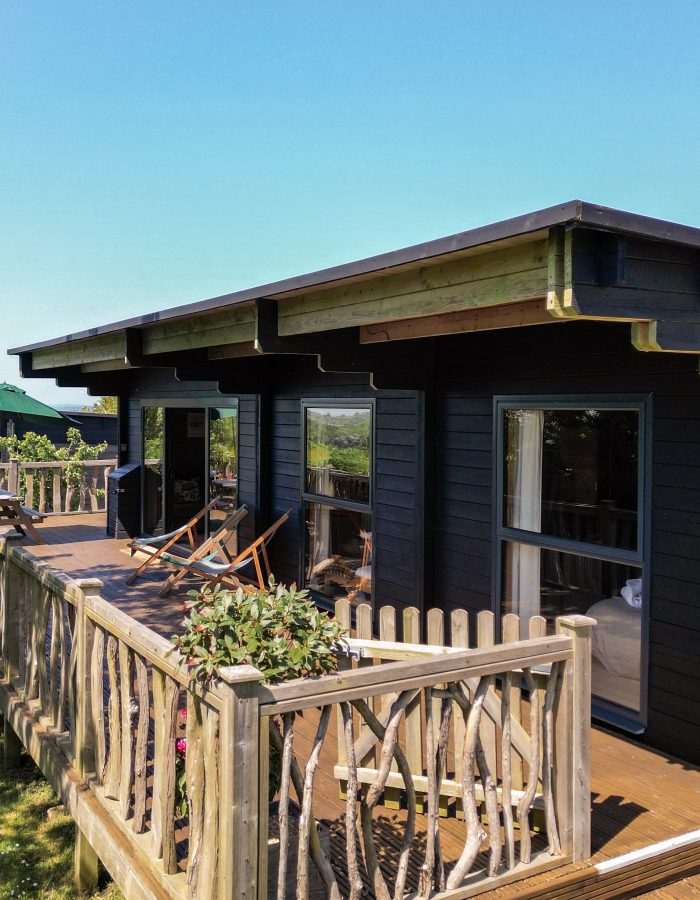Tapnell Farm Toms Eco Lodge Wood Cabin
