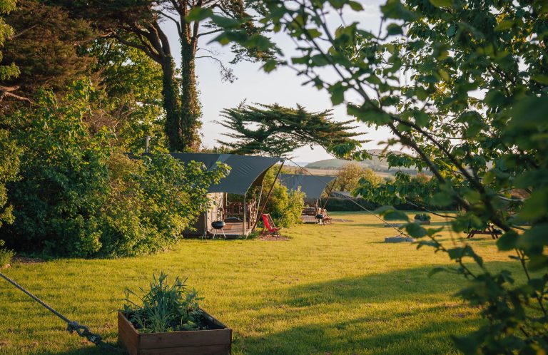 Tapnell Farm safari tents PH imagery